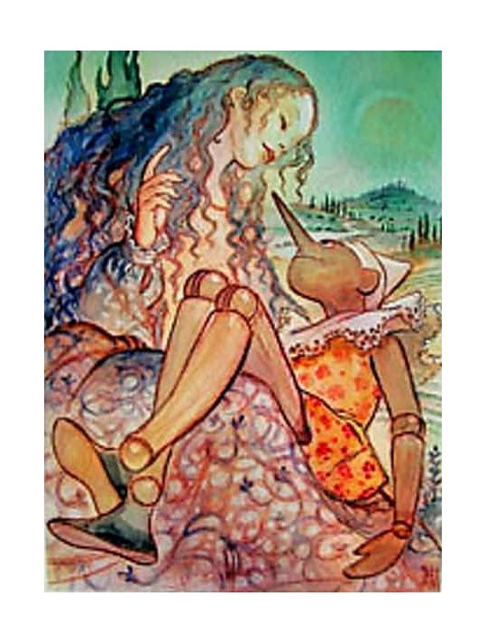 Affiche Pinocchio ; Manara ; 60x80 main product photo