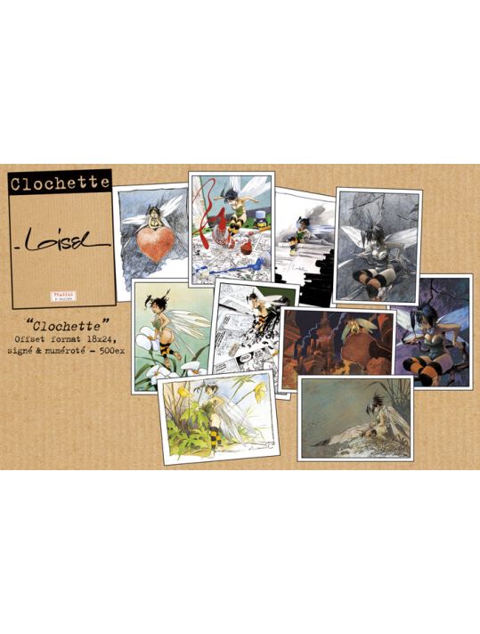 Portfolio Loisel - Clochette N°2 - Signé & Numéroté 500 ex. - 18x24 main product photo