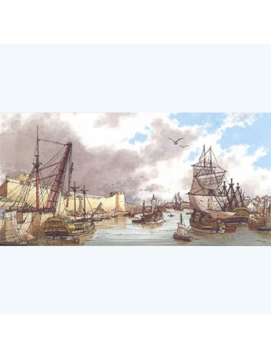 Affiche Port ; Brest ; Pellerin ; 40x60 main product photo