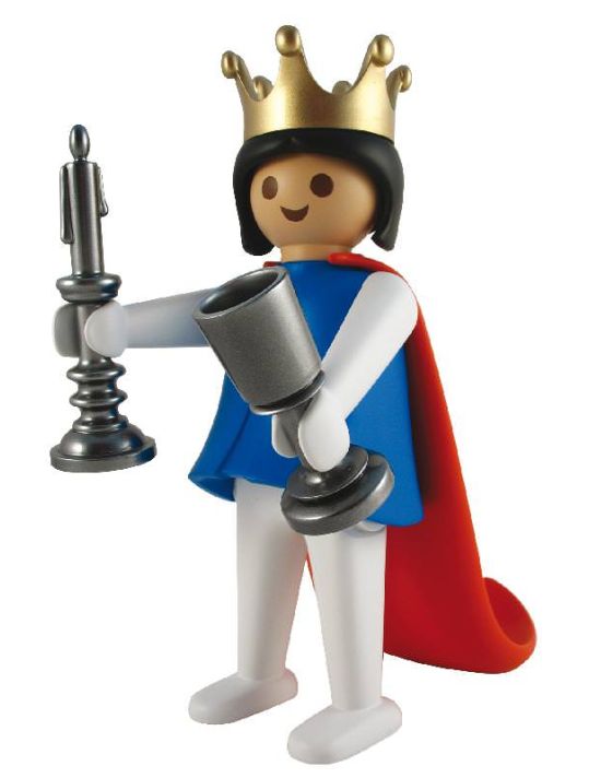 Figurine en Résine Playmobil;la reine