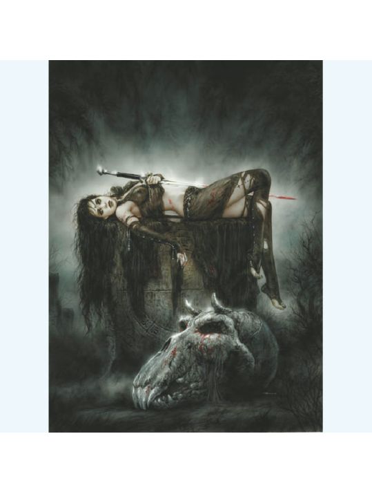 Affiche The orc cementery ; Royo ; 50x70 main product photo