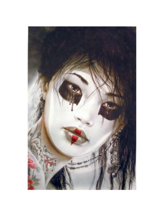 Affiche Las cuatro lunas ; Royo ; 60x92 main product photo