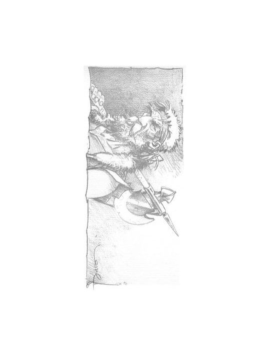 Signet Bragon - signé par Loisel - 13,5x31 main product photo