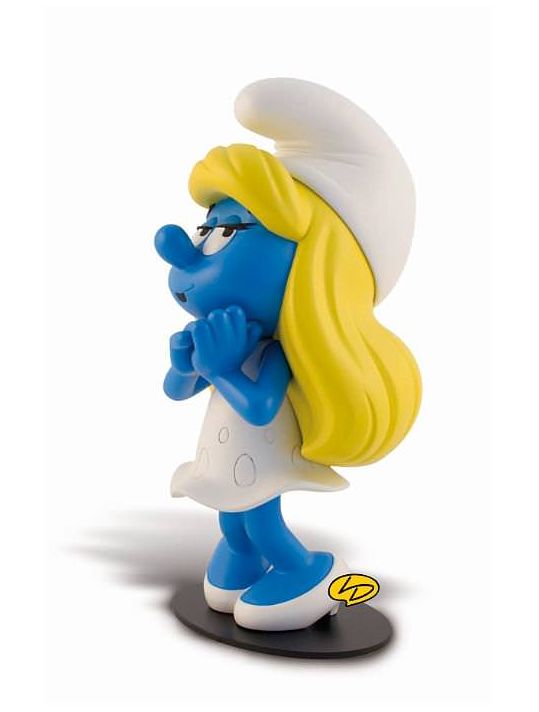 Figurine la schtroumpfette amoureuse main product photo
