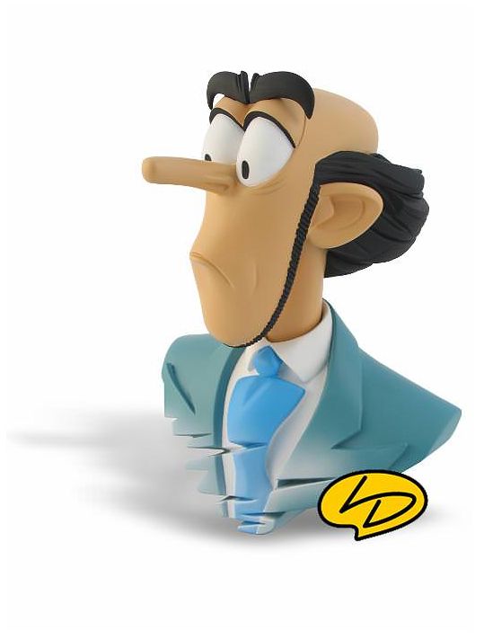Figurine buste zorglub, aux sources du z main product photo