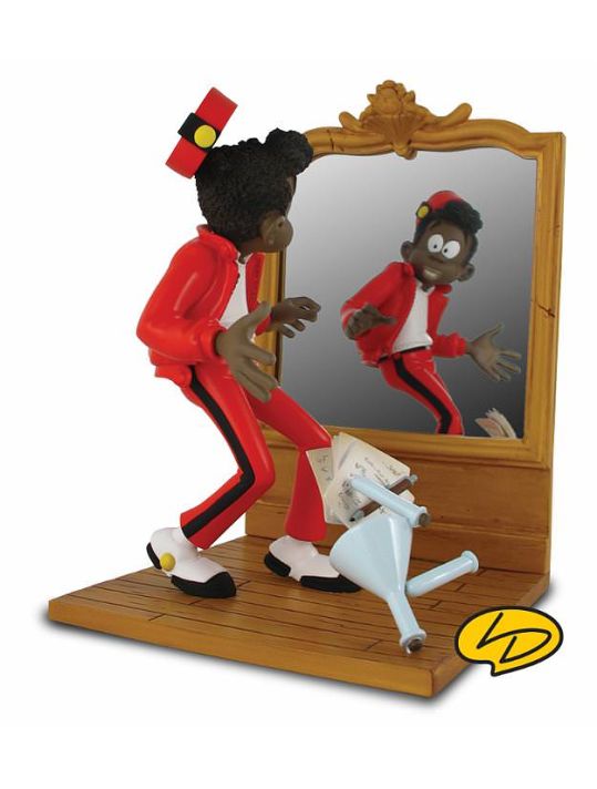 Figurine spirou, le rayon noir main product photo