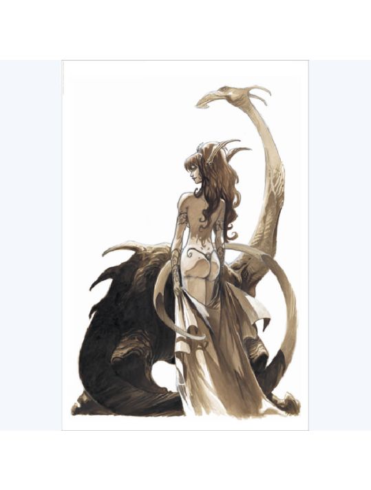 Affiche Dragon ; Tarquin ; Arleston ; Signée ; 40x60 main product photo