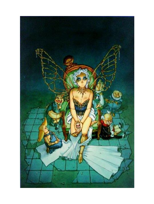 Affiche Fées et tendres automates ; Tillier ; 50x70 main product photo