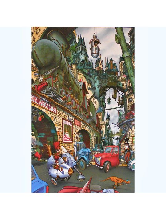 Affiche Ville niveau 5 ; Turf ; 50x70 main product photo
