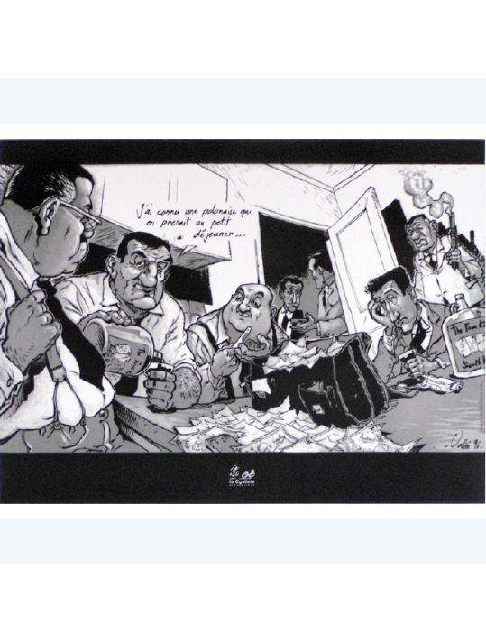 Affiche Tontons flingueurs - Cuisine 30x40 main product photo