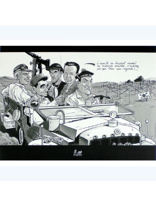 Affiche La Jeep ; Vallée ; 30x40 main product photo