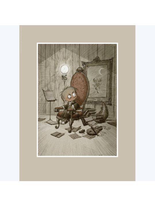 Affiche Petit Pierrot Mozart ; varanda ; 30x40 main product photo