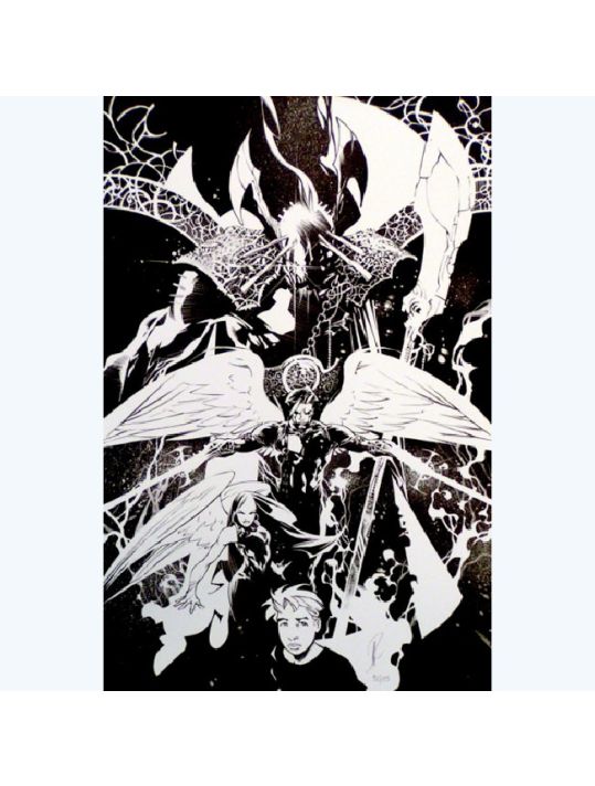 Affiche Paradis Perdu encre noire ; Varanda ; Signée & Numérotée 199 ex. ; 40x60 main product photo