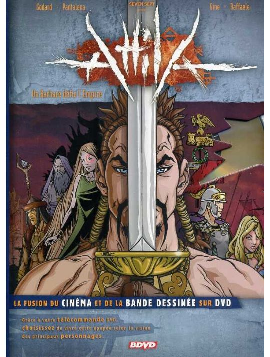 Attila un barbare défie l'empire + DVD main product photo