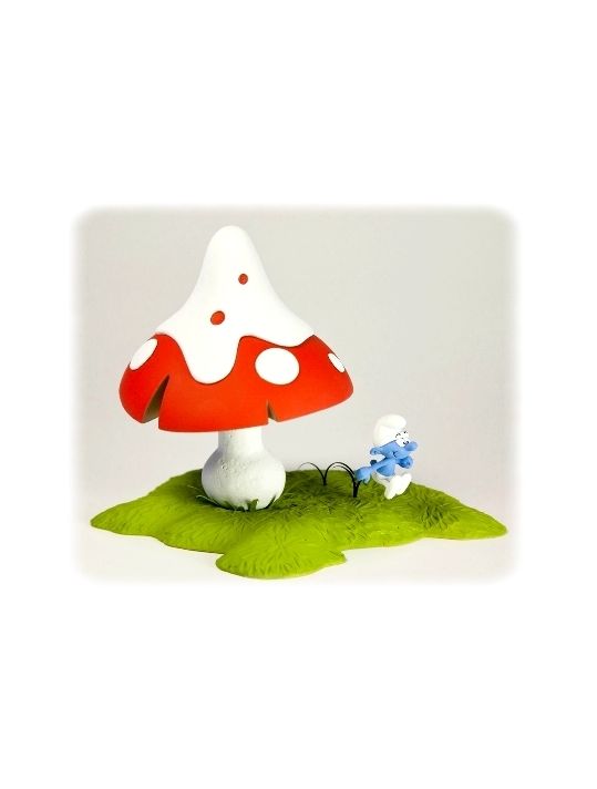 Champischtroumpf - figurine en résine main product photo