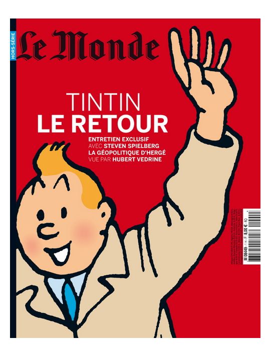 Revue Tintin le retour main product photo