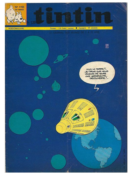 Le journal de Tintin n°1155 main product photo