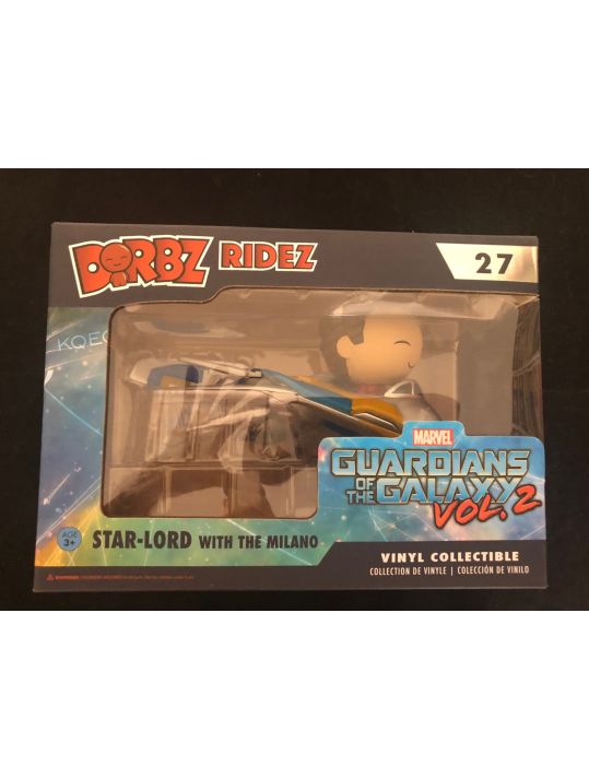 Funko Dorbz Ridez n°27 Star-Lord avec le Milano main product photo
