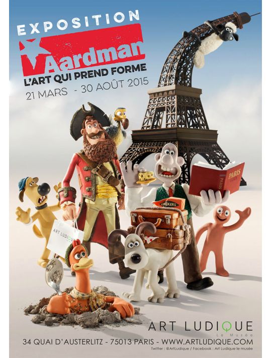 Aardman l'art qui prend forme main product photo
