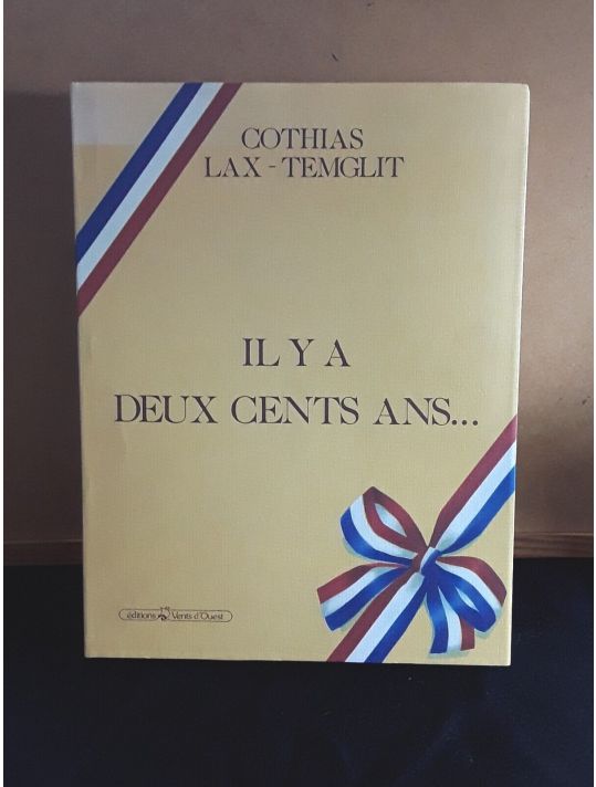 Il y a deux cents ans - La révolution française - tomes 1 à 4 + chemise main product photo