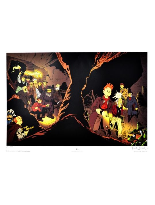 Affiche - Les marais du temps - Le Spirou de Frank Le Gall main product photo