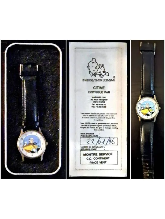 Tintin - Montre Citime - Tintin en Amérique - (1994