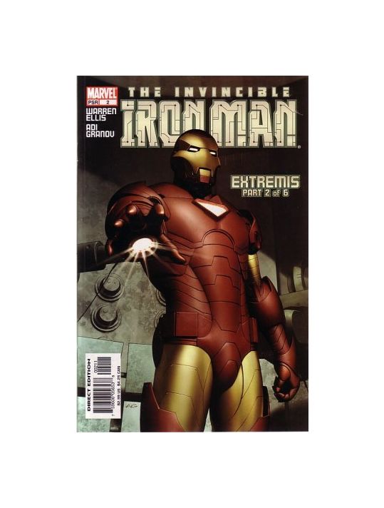 The Invincible Iron Man - Extremis tome 2 (en anglais) main product photo