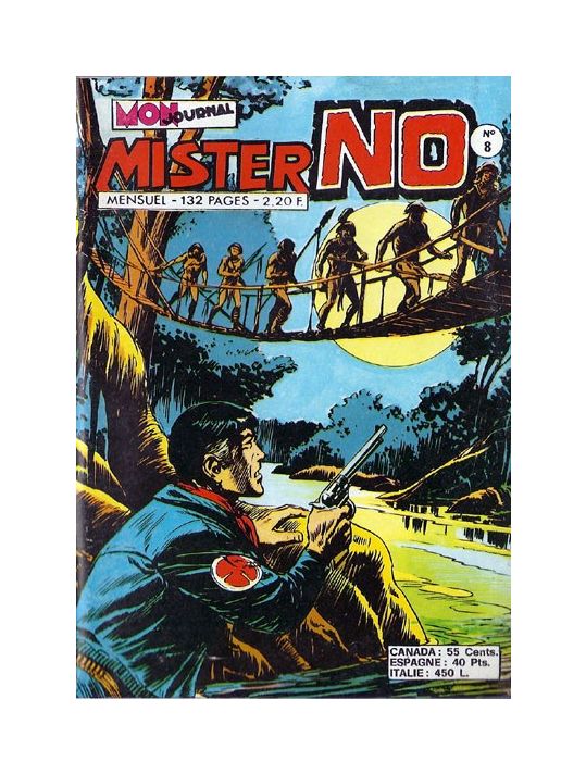 Mister No tome 8 - La vengeance de Bush-Negroes (éd. 1976) main product photo