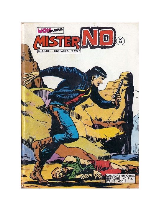 Mister No tome 13 - Le photographe (éd. 1977) main product photo