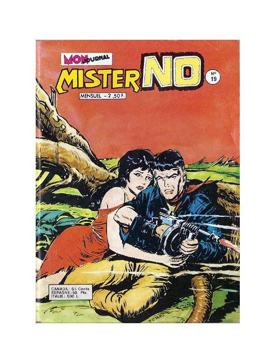 Mister No tome 19 - Une bien vilaine affaire (éd. 1977) main product photo
