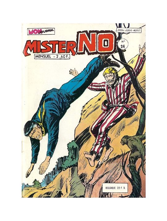 Mister No tome 24 - Le hold-up sauvage (éd. 1977) main product photo