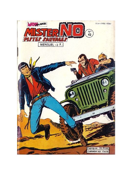 Mister No tome 43 - La lame d'asphalte (éd. 1979) main product photo