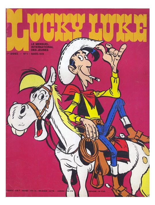 Lucky Luke - Mensuel international des jeunes numéro 1 main product photo