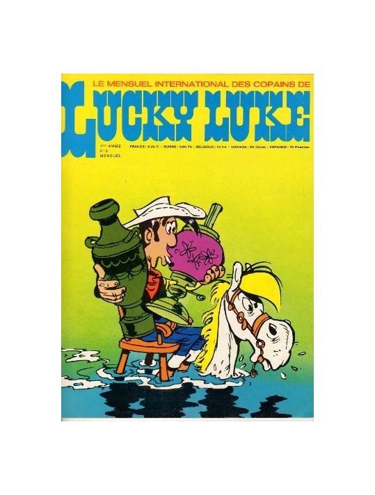 Lucky Luke - Mensuel international des copains numéro 6 main product photo