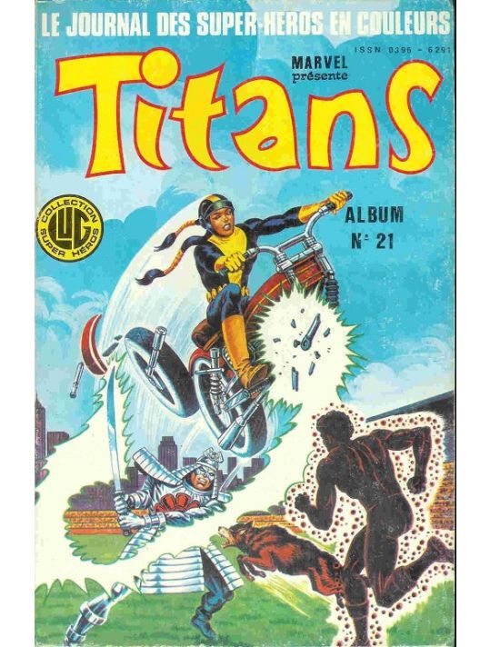 Titans - Album N°21 (du n°61 au n°63) (éd. 1984) main product photo