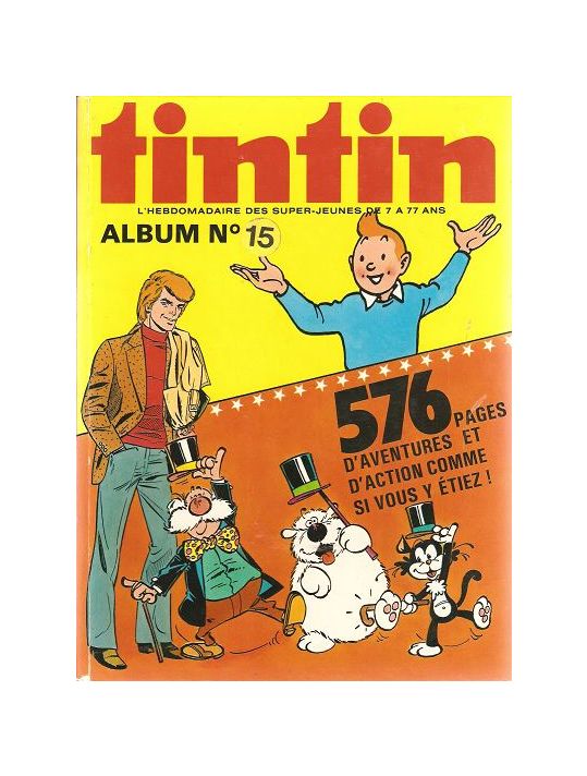 Recueil Tintin nouveau tome 15 main product photo