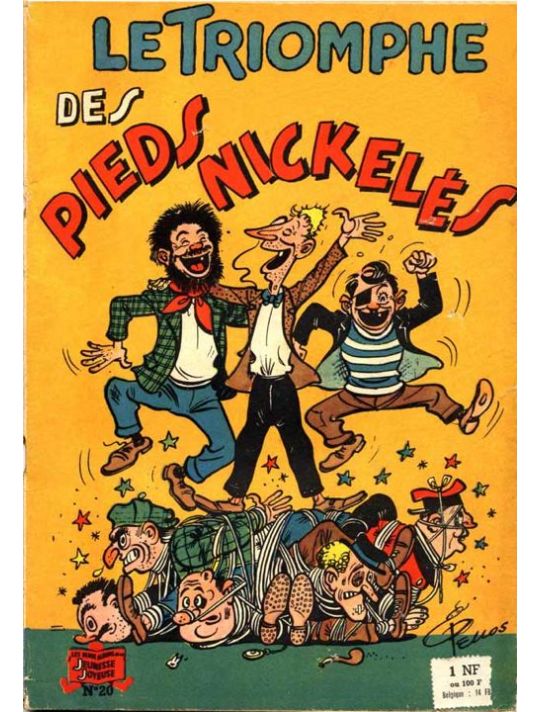 Les Pieds Nickelés (3e série) (1946-1988) tome 20 - Le triomphe des Pieds Nickelés main product photo
