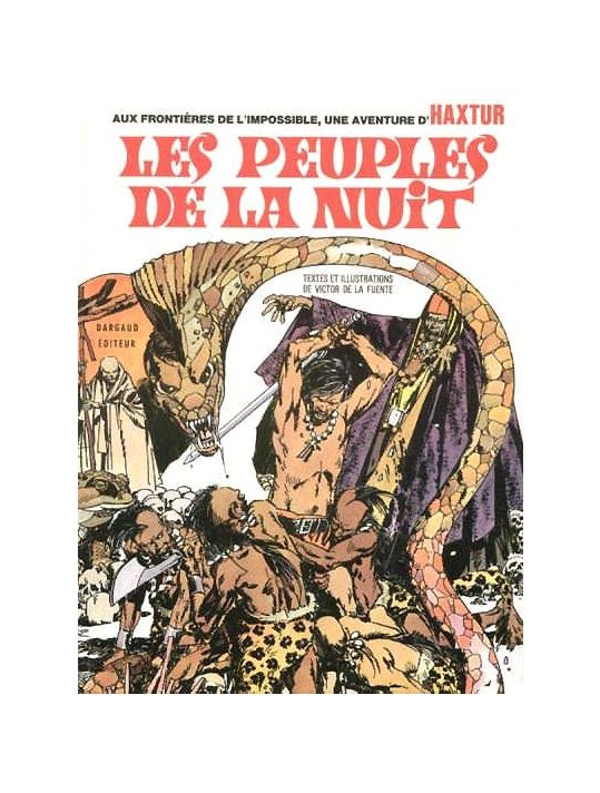 Haxtur tome 1 - Les peuples de la nuit (éd. 1972) main product photo