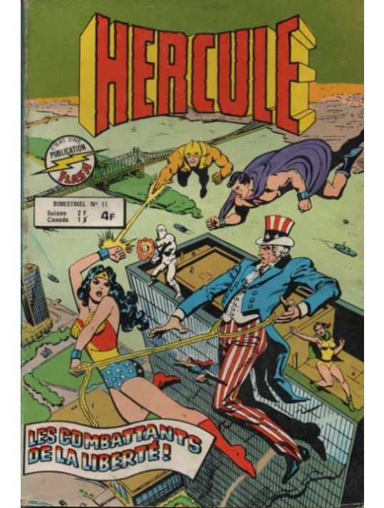 Hercule (1e Série - Collection Flash) tome 11 - Le retour du Fantôme d'Argent (éd. 1979) main product photo
