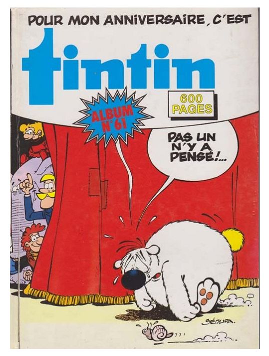 Recueil Tintin nouveau tome 61 main product photo