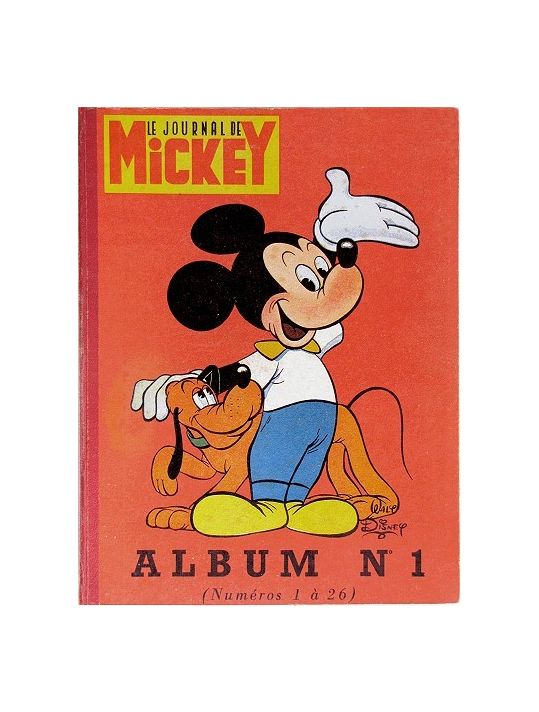 (Recueil) Mickey (Le Journal de) tome 1 - Album n°1 (n°1 à 26) (éd. 1952) main product photo