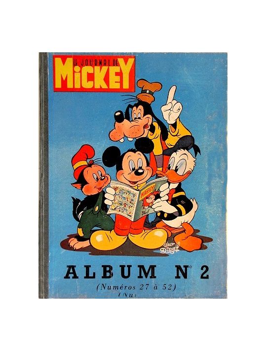 (Recueil) Mickey (Le Journal de) tome 2 - Album n°2 (n°27 à 52) (éd. 1952) main product photo