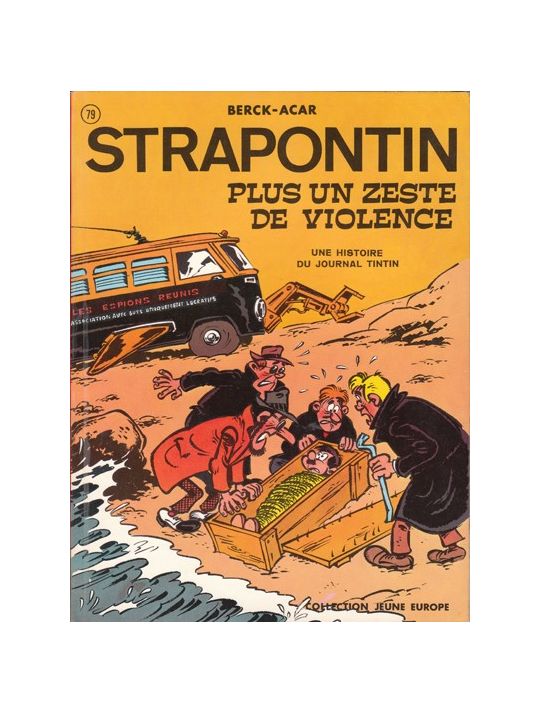 Strapontin tome 7 - Plus un zeste de violence (éd. 1972) main product photo