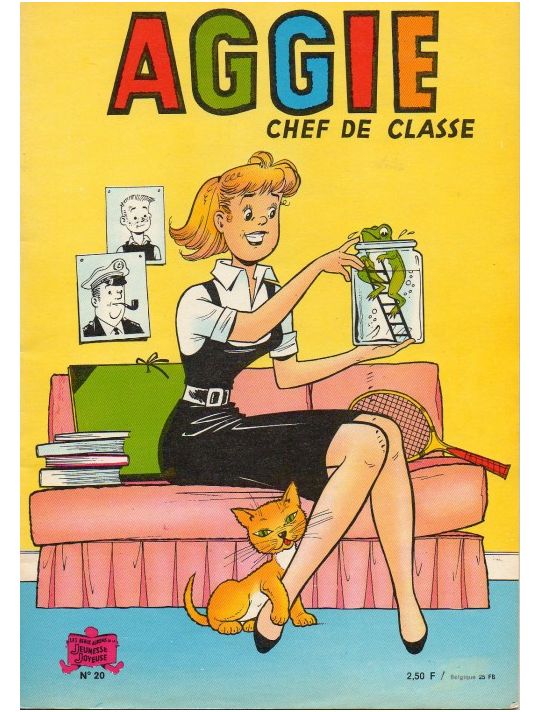 Aggie (SPE) tome 20 - Aggie chef de classe (éd. 1974) main product photo