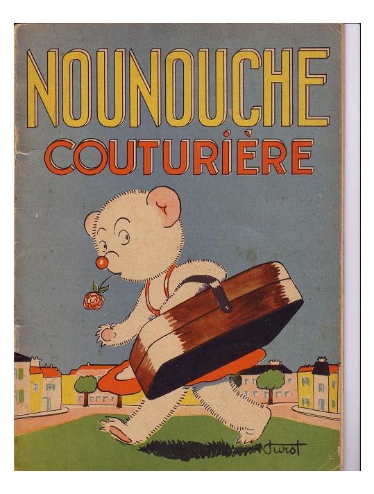 Nounouche tome 16 - Nounouche couturiére (éd. 1952) main product photo