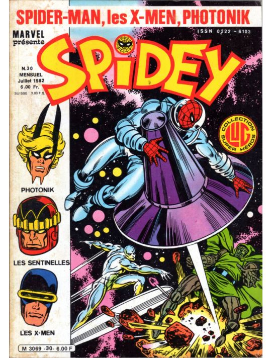 Spidey tome 30 - Spidey 30 (éd. 1982) main product photo