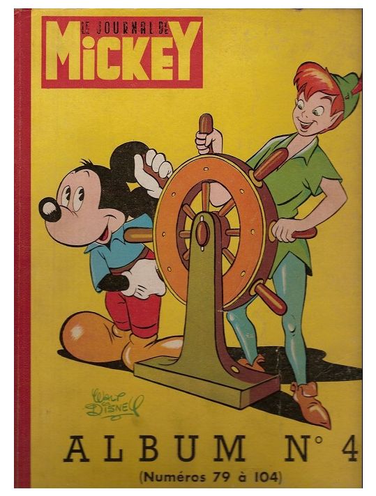 (Recueil) Mickey (Le Journal de) tome 4 - Album n°4 (n°79 à 104) (éd. 1953) main product photo
