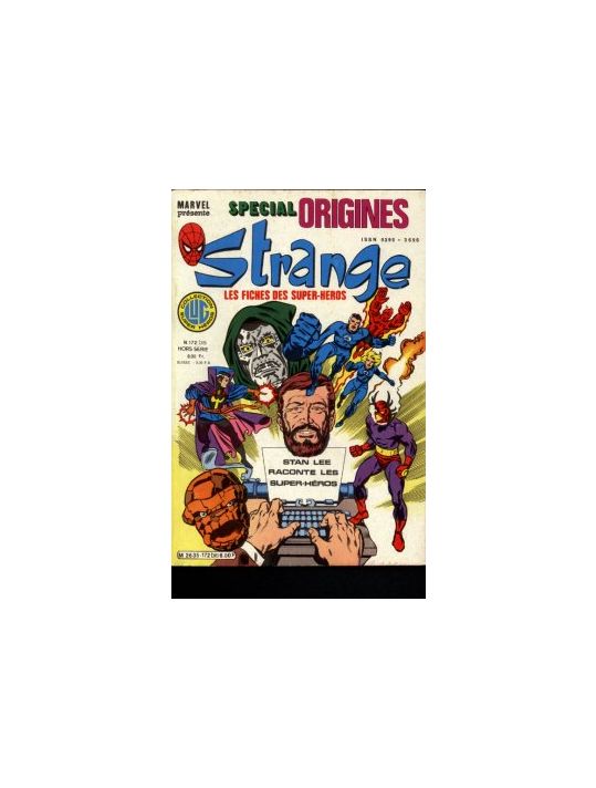 Strange (Spécial Origines) tome 172 - Strange 172 bis (éd. 1984) main product photo