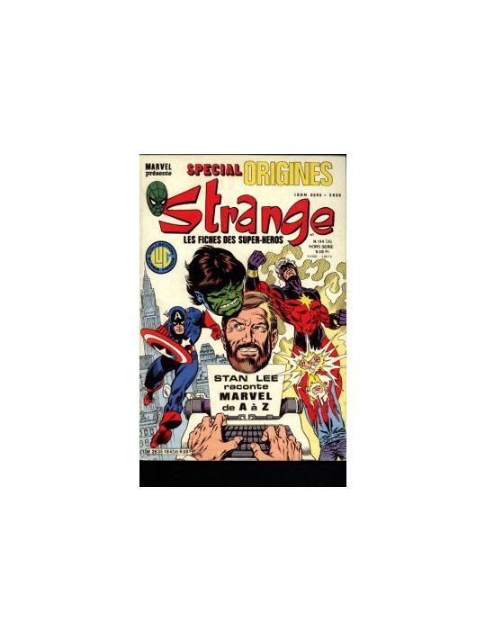 Strange (Spécial Origines) tome 184 - Strange 184 bis (éd. 1985) main product photo