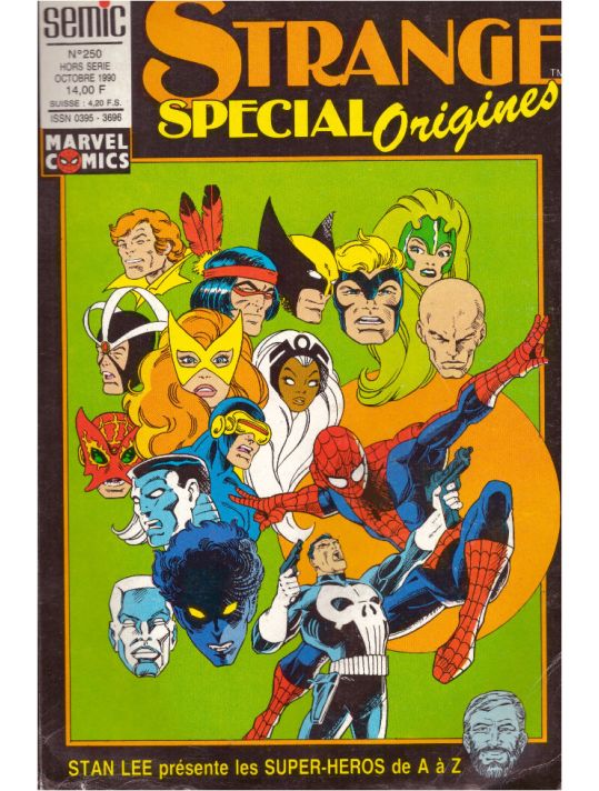 Strange (Spécial Origines) tome 250 - Strange 250 bis (éd. 1990) main product photo
